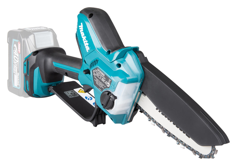 Makita UC029GZ 40V XGT Cordless Brushless Chainsaw – 6" Bar, Bare Unit