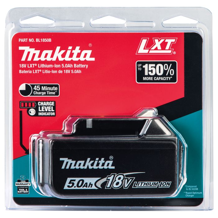 Makita BL1850B 18V 5.0Ah LXT Lithium-Ion Battery – Original 197280-8